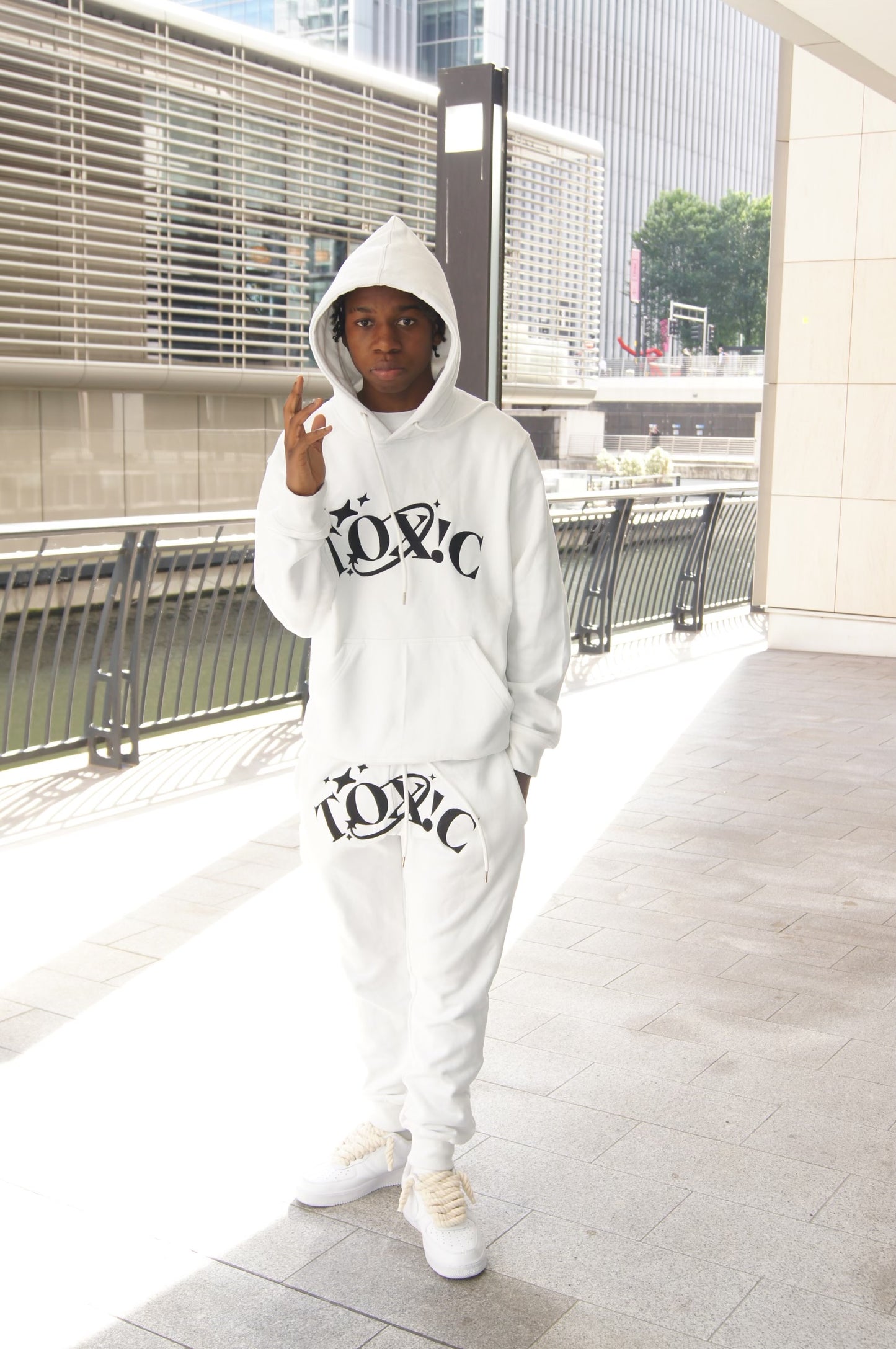 TOX!C TRACKSUIT - WHITE